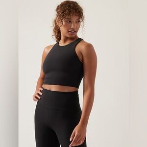 Athleta Conscious Crop in Black